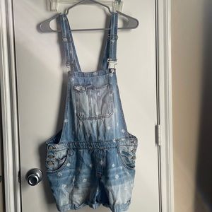 LEI Daisy short overalls - juniors size XL